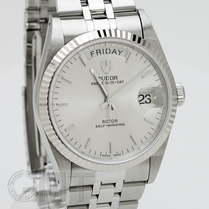 中古)TUDOR チューダー プリンス デイトデイ 76214 シルバー（商品ID
