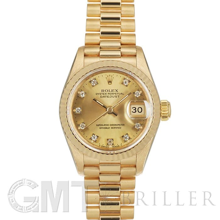 中古)ROLEX ロレックス デイトジャスト 69178G シャンパン