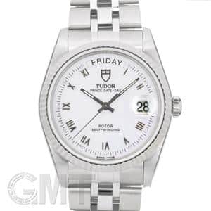 TUDOR チューダー プリンス デイトデイ 76214  ホワイト ローマン メイン