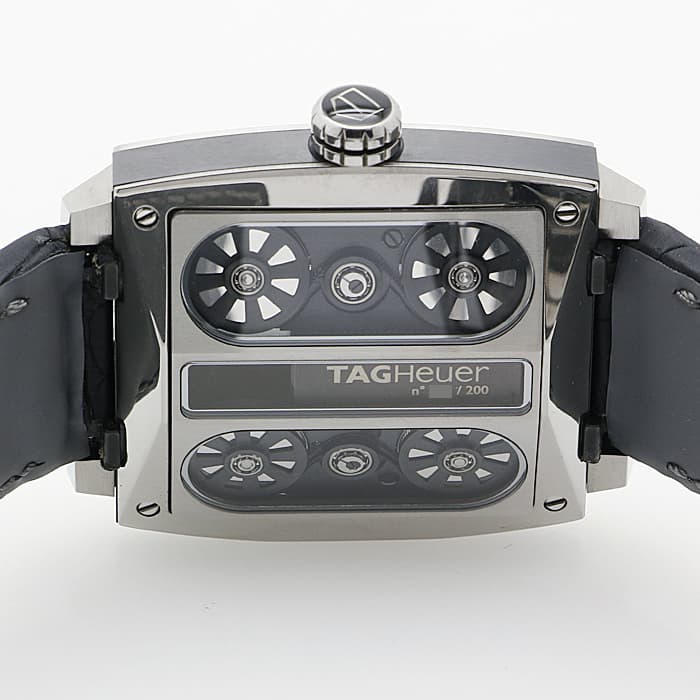 中古)TAG HEUER タグ・ホイヤー モナコ V4 チタニウム＆セラミック