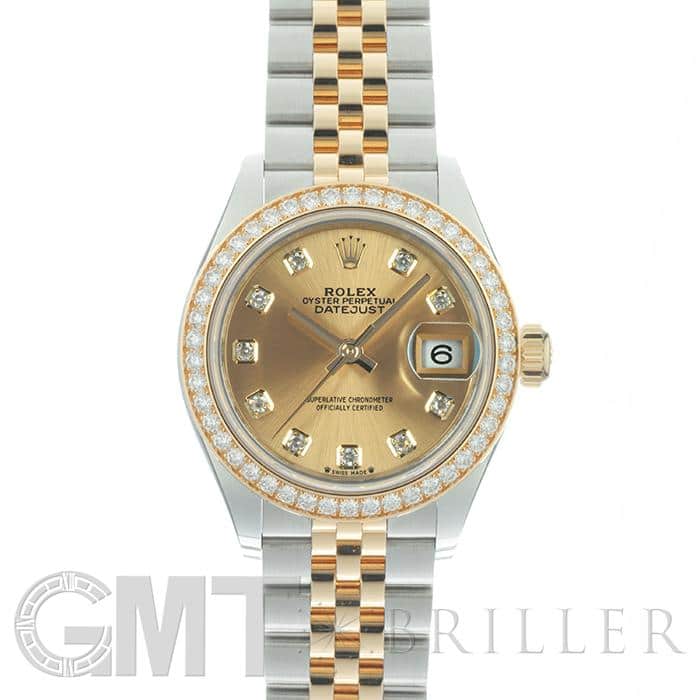 未使用)ROLEX ロレックス デイトジャスト 28 279383RBR シャンパン