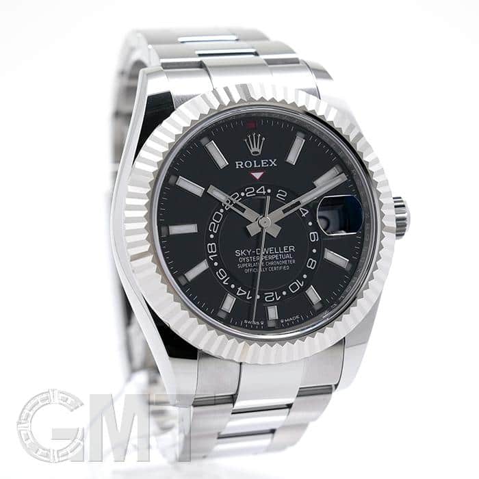 未使用)ROLEX ロレックス スカイドゥエラー 336934 ブラック