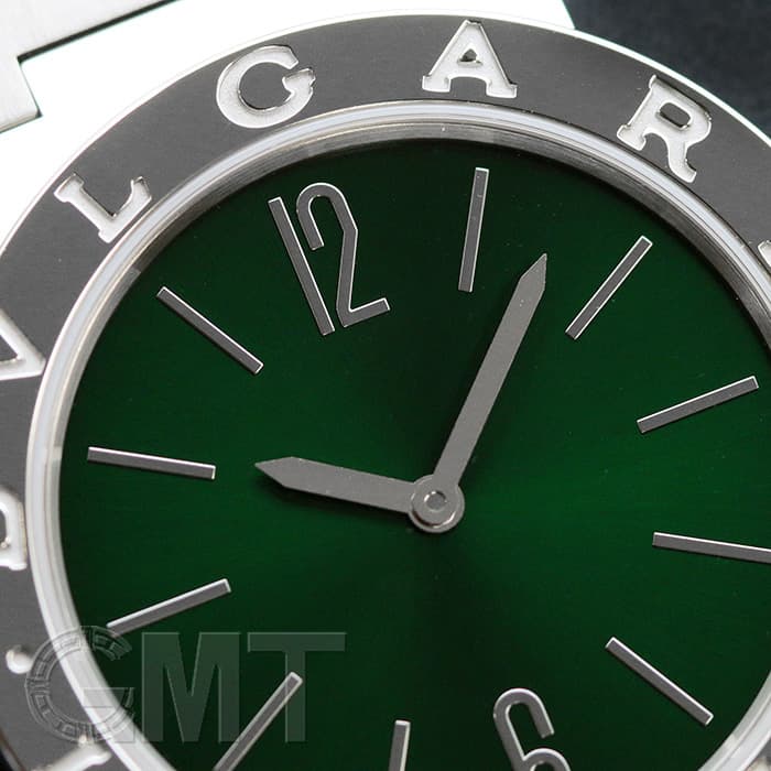 新品)BVLGARI ブルガリ ブルガリ・ブルガリ BBL33C4SS/QZ グリーン
