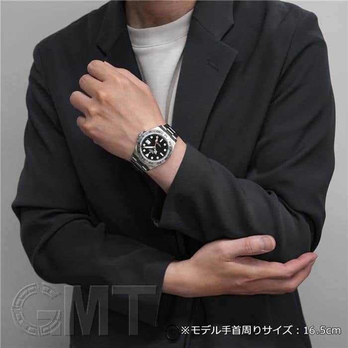 中古)ROLEX ロレックス エクスプローラー II 226570 ブラック（商品ID