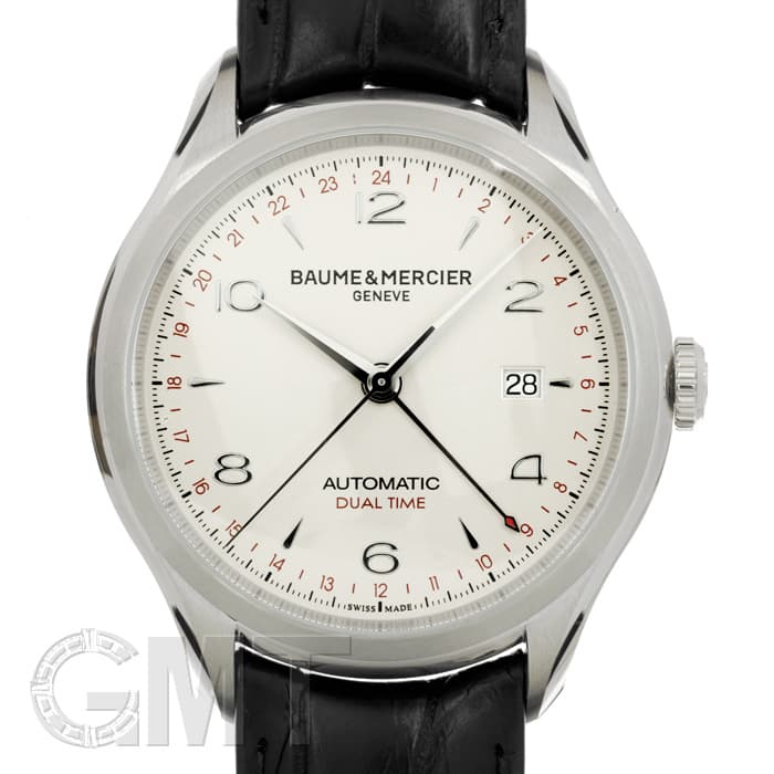 新品)BAUME & MERCIER ボーム&メルシエ クリフトン デュアルタイム