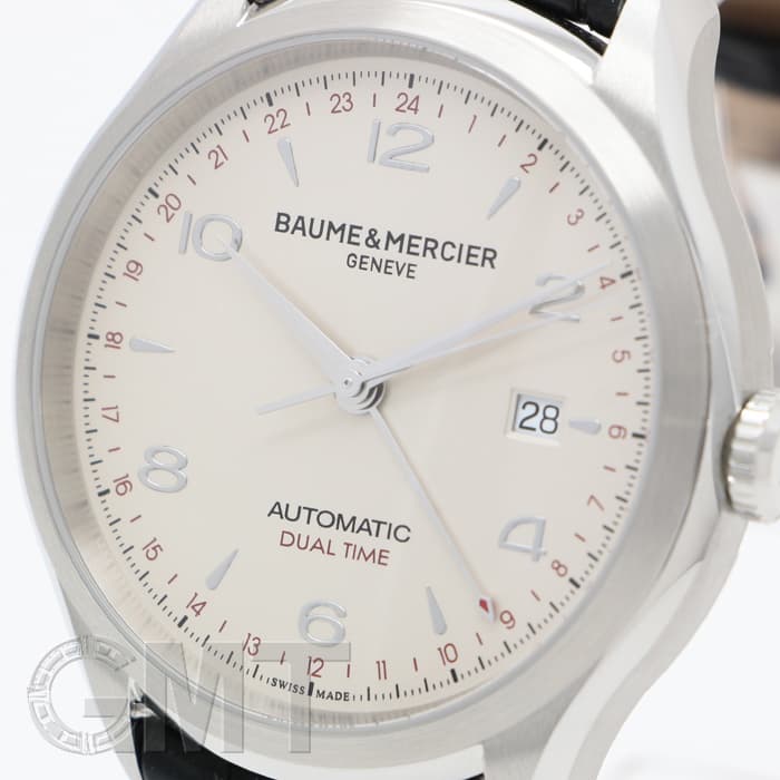 新品)BAUME & MERCIER ボーム&メルシエ クリフトン デュアル 新品)BAUME & MERCIER ボーム&メルシエ クリフトン デュアル