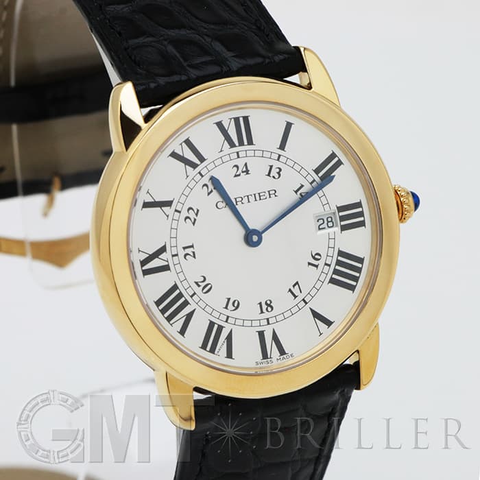 新品)CARTIER カルティエ ロンドソロ 36mm W6700455（商品ID