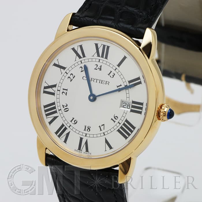 新品)CARTIER カルティエ ロンドソロ 36mm W6700455（商品ID