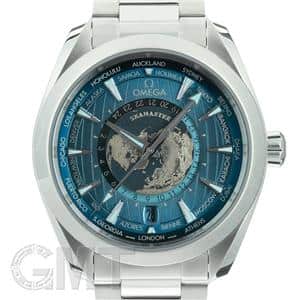 OMEGA オメガ シーマスター アクアテラ GMT ワールドタイマー サマーブルー 220.10.43.22.03.002 メイン