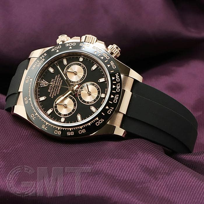 未使用)ROLEX ロレックス デイトナ 116515LN ブラック/ピンク
