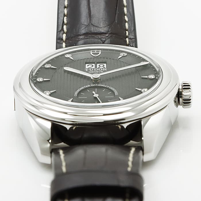 新品)TUDOR チューダー グラマー ダブルデイト 57100 ブラック 11P