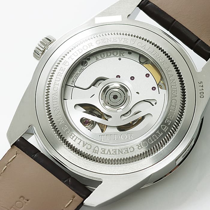 新品)TUDOR チューダー グラマー ダブルデイト M57100 ブラック 11P