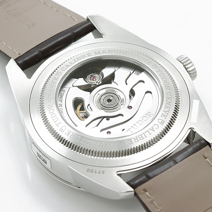 新品)TUDOR チューダー グラマー ダブルデイト M57100 ブラック 11P