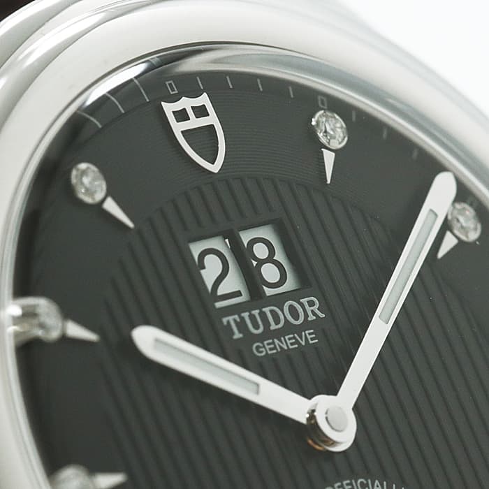 新品)TUDOR チューダー グラマー ダブルデイト 57100 ブラック 11P