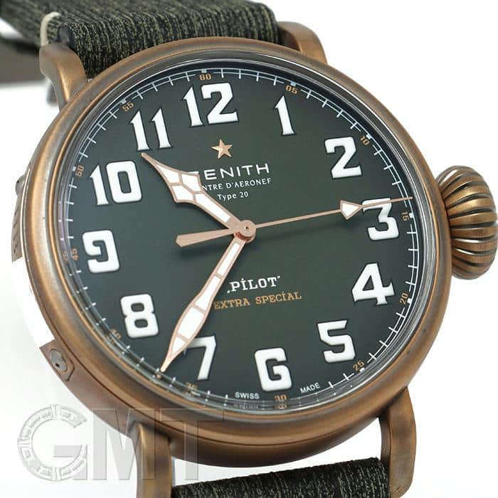 新品)ZENITH ゼニス パイロット タイプ 20 アドベンチャー 29.2430.679