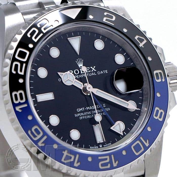 中古)ROLEX ロレックス GMTマスター II 126710BLNR ブルーブラック