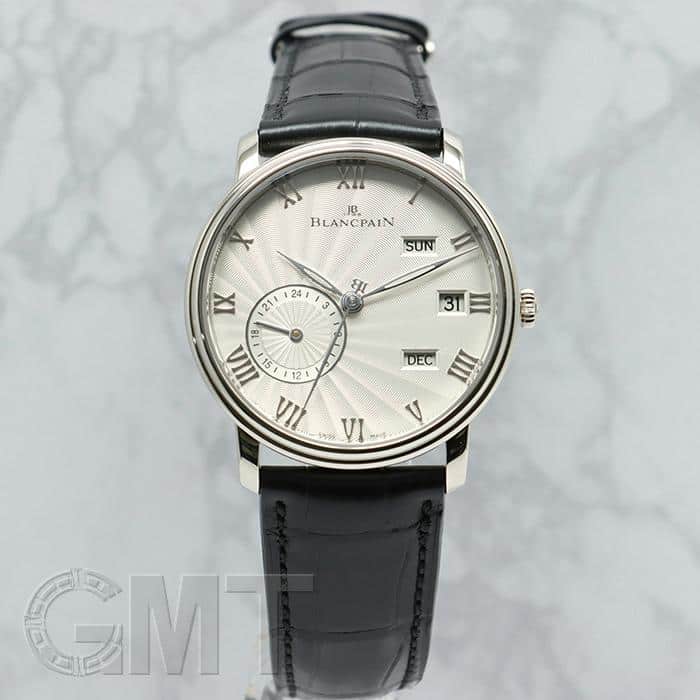 中古)BLANCPAIN ブランパン ヴィルレ アニュアルカレンダー GMT 6670
