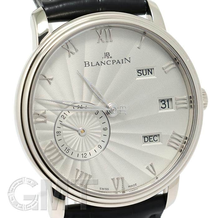 中古)BLANCPAIN ブランパン ヴィルレ アニュアルカレンダー GMT 6670
