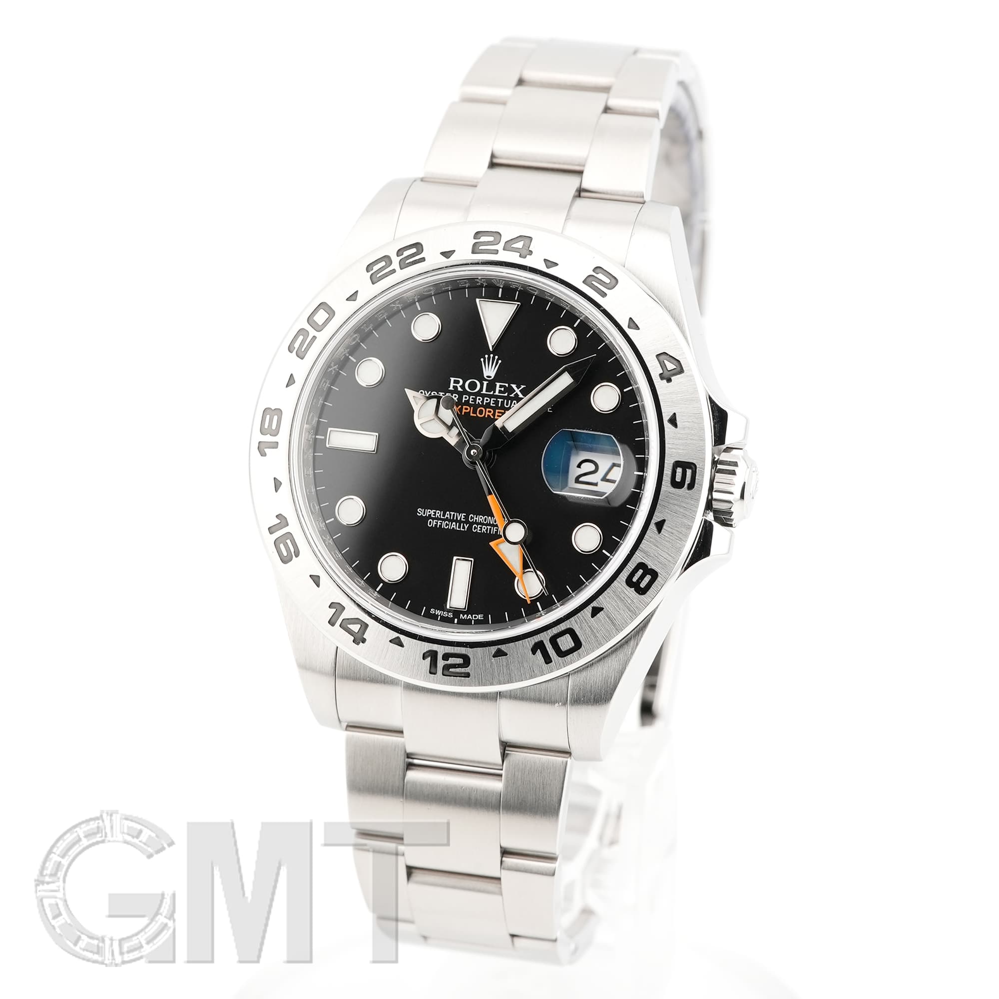中古)ROLEX ロレックス エクスプローラー II 216570 ブラック（商品ID