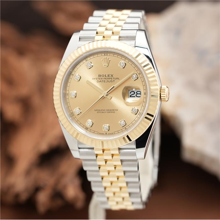 新品)ROLEX ロレックス デイトジャスト 41 126333G シャンパン