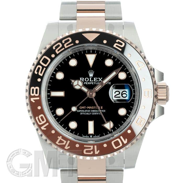 中古)ROLEX ロレックス GMTマスター II 126711CHNR ブラック/ブラウン