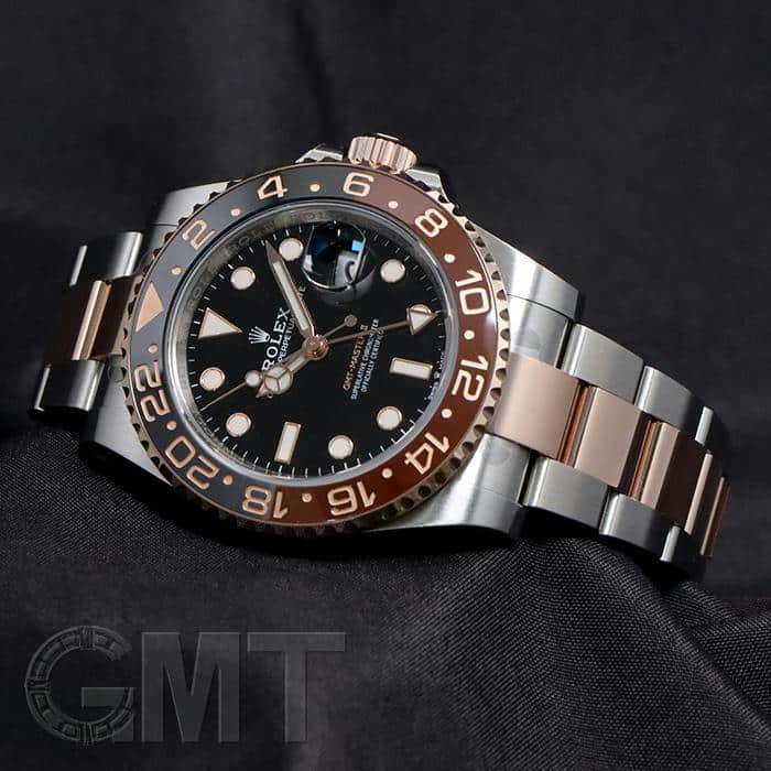 中古)ROLEX ロレックス GMTマスター II 126711CHNR ブラック/ブラウン