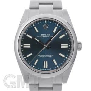 ROLEX ロレックス オイスターパーペチュアル 41 124300 ブライトブルー メイン