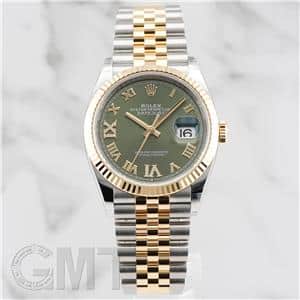 ROLEX ロレックス デイトジャスト 36 126233 オリーブグリーン VI IXダイヤ【一部保護シール付き】 メイン