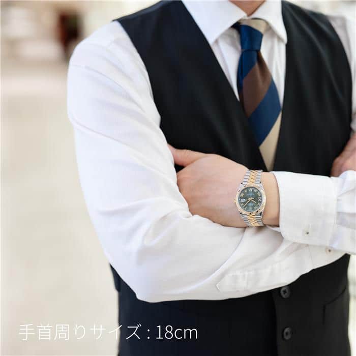 未使用)ROLEX ロレックス デイトジャスト 36 126233 オリーブ 未使用)ROLEX ロレックス デイトジャスト 36 126233 オリーブ