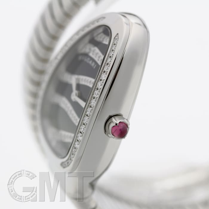 ブルガリ BVLGARI 腕時計 セルペンティ SP35BDSDS.1T トゥボガス シングルスパイラル ダイヤベゼル ダイヤ/ブラック文字盤 黒 SS クオーツアナログ / #L 【箱・保付き】 【中古】 新品)BVLGARI ブルガリ セルペンティ ブラック ベゼルダイヤ SP35BDSDS