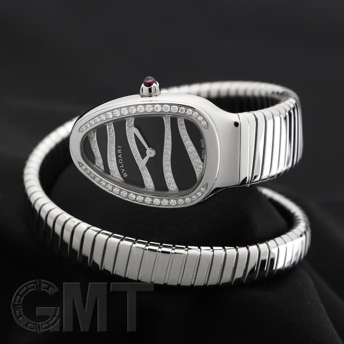 新品)BVLGARI ブルガリ セルペンティ ブラック ベゼルダイヤ SP35BDSDS
