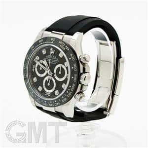 ROLEX ロレックス デイトナ 116519LNG ブラック 8Pダイヤ オイスターフレックス