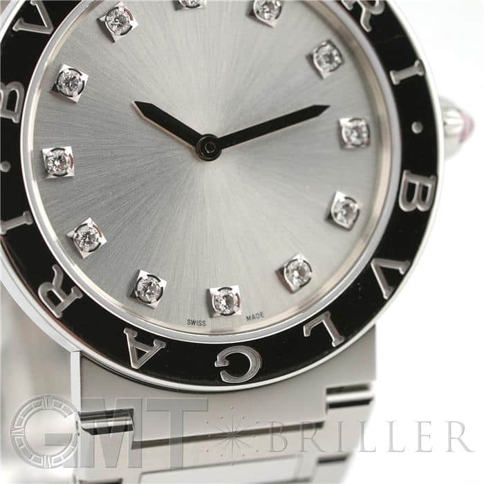 BVLGARI シルバー アナログ時計 新品)BVLGARI ブルガリ ブルガリ・ブルガリ ウォッチ 103696
