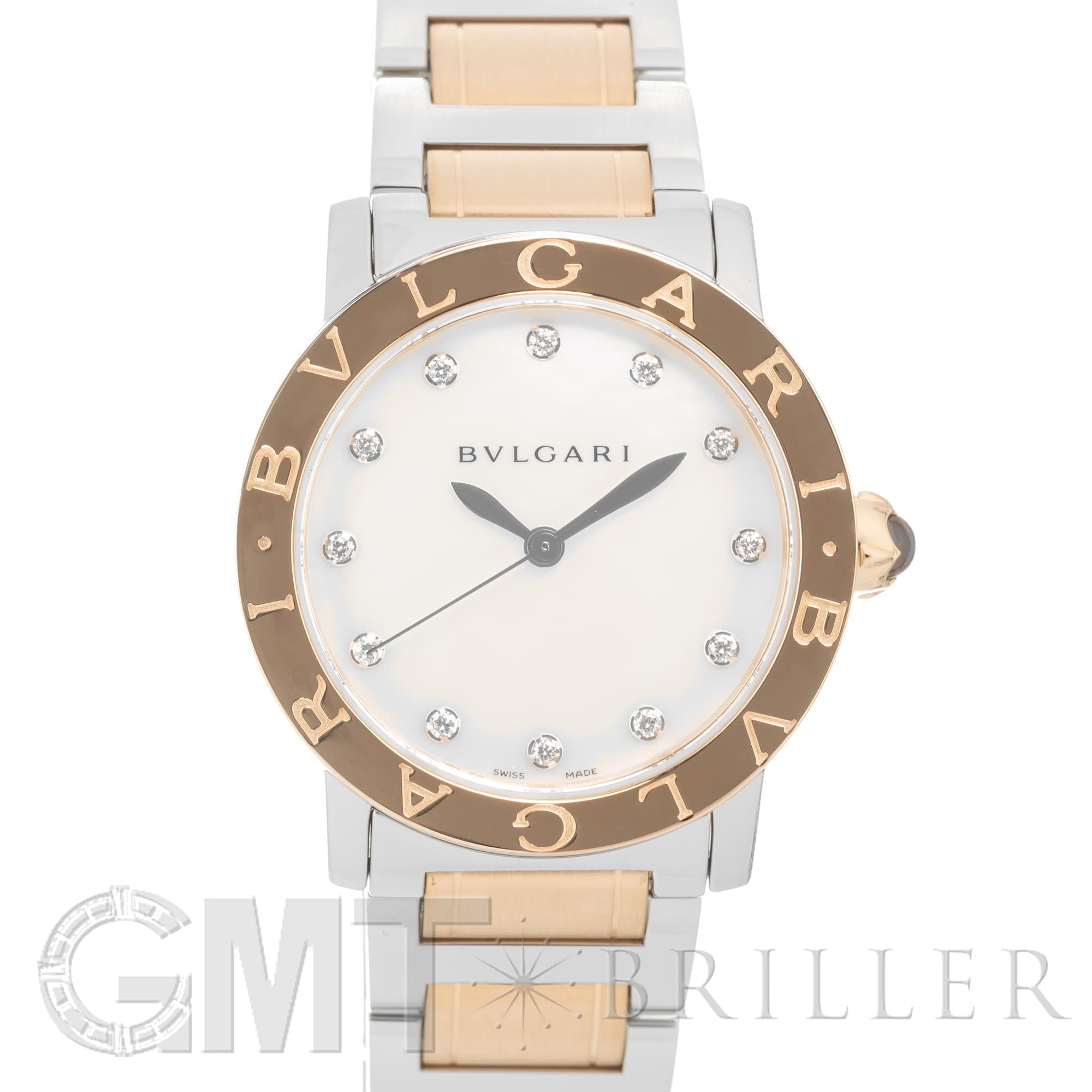 BVLGARI ブルガリ　腕時計　BB33 新品)BVLGARI ブルガリ ブルガリ・ブルガリ BBL33WSPG/12（商品ID