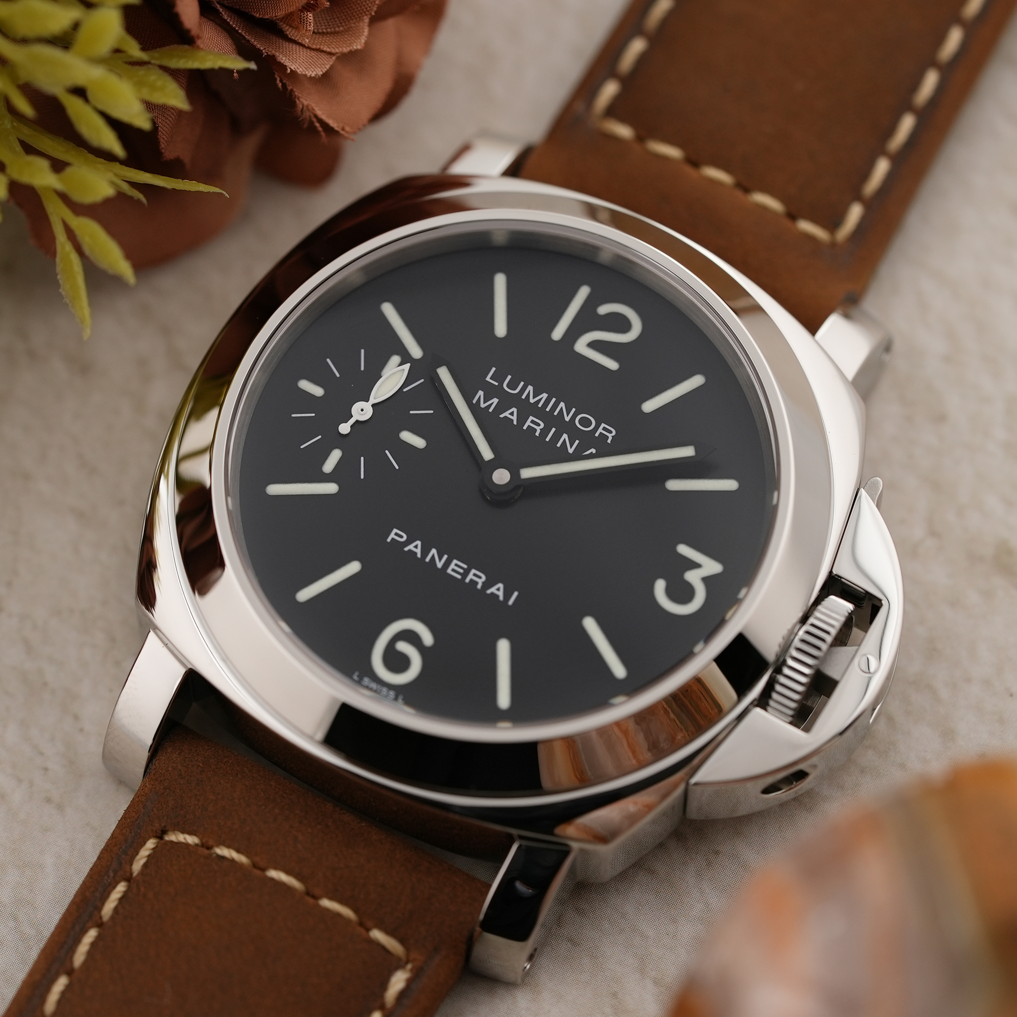 中古)OFFICINE PANERAI オフィチーネ パネライ ルミノール マリーナ 