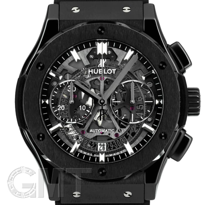 HUBLOT クラシックフュージョン　アエロフュージョン　ブラックマジック