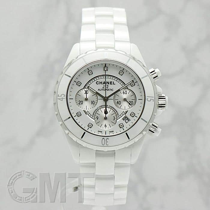 【スエっち】CHANEL J12　H2009 J12 Chronograph Watch, 41 mm - White ceramic | CHANEL