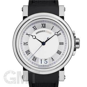 BREGUET ブレゲ マリーン ラージデイト シルバー SSラバー 5817ST/12/5V8 メイン