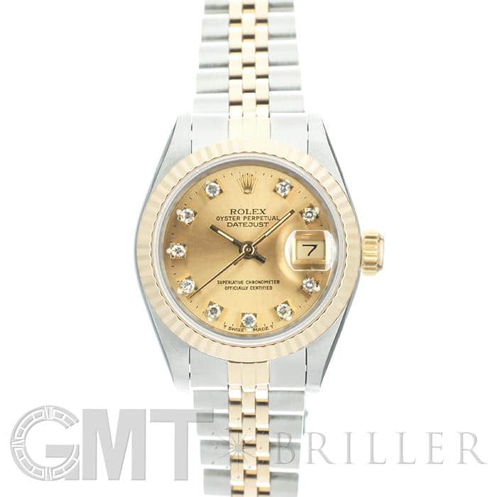 ロレックス デイトジャスト 69173 シャンパン アラビア T番 レディース 中古 腕時計 69173 シャンパン ROLEX（ロレックス）デイトジャスト 中古 | 東京