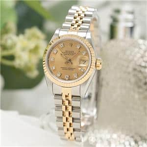 ROLEX ロレックス デイトジャスト 69173G シャンパン メイン