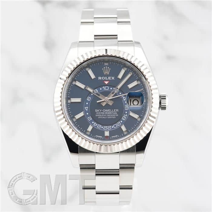 【期間限定】ロレックス スカイドゥエラー 326934用 オイスターブレス 中古)ROLEX ロレックス スカイドゥエラー 326934 ブルー