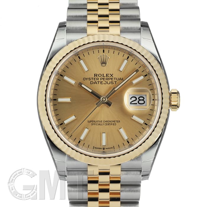 新品)ROLEX ロレックス デイトジャスト 36 126233 シャンパン