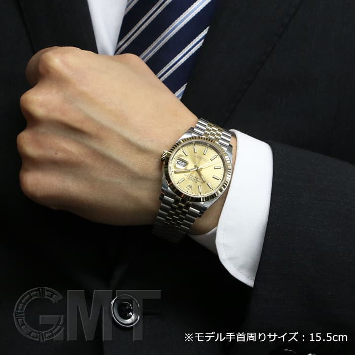 産着　手描き　龍　薄ベージュ　正絹 新品)ROLEX ロレックス デイトジャスト 36 126233 シャンパン