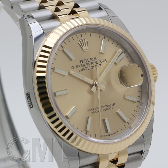 新品)ROLEX ロレックス デイトジャスト 36 126233 シャンパン