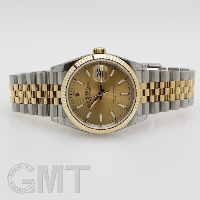 新品)ROLEX ロレックス デイトジャスト 36 126233 シャンパン