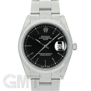 ROLEX ロレックス オイスターパーペチュアル 34 15200 ブラック メイン