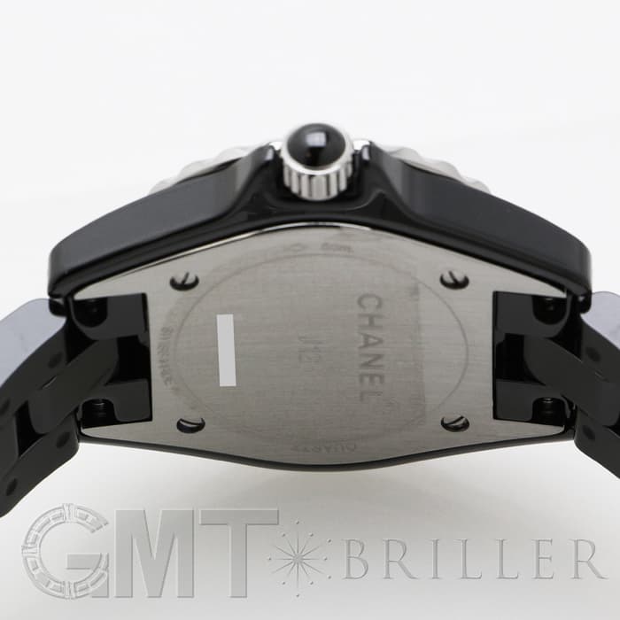 新品)CHANEL シャネル J12 ブラック セラミック 8Pダイヤ 29mm H2569