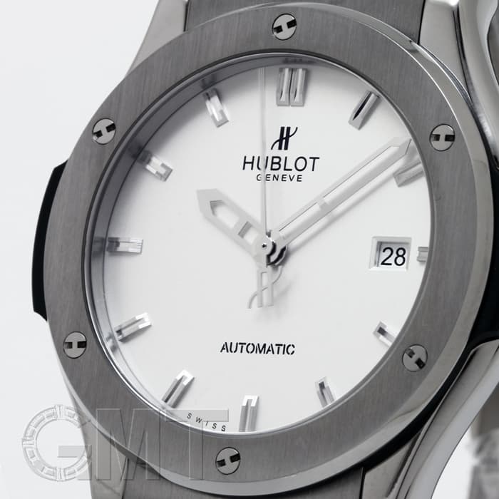 中古)HUBLOT ウブロ クラシック フュージョン チタニウム 542.NX