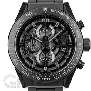 TAG HEUER タグ・ホイヤー カレラ キャリバー ホイヤー01 クロノグラフ フルブラック マットセラミック CAR2A91.BH0742 メイン