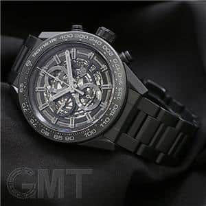 TAG HEUER タグ・ホイヤー カレラ キャリバー ホイヤー01 クロノグラフ フルブラック マットセラミック CAR2A91.BH0742 メイン